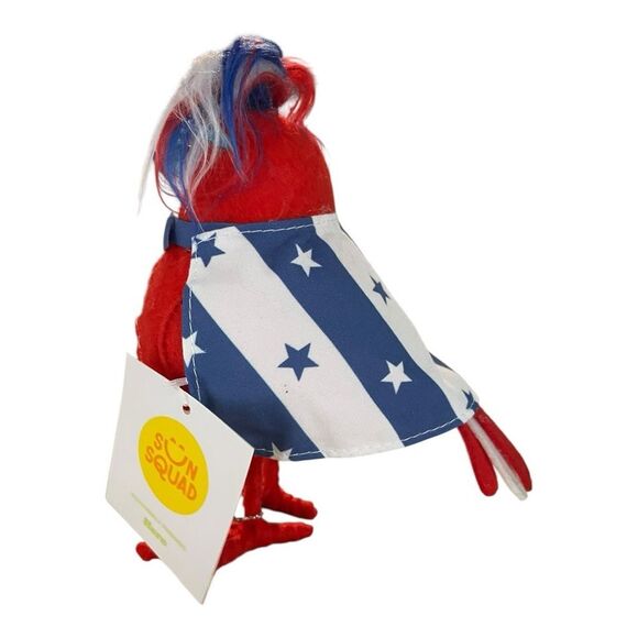 Patriotic Bird Toy - Red, White, and Blue - Picture 4 of 4